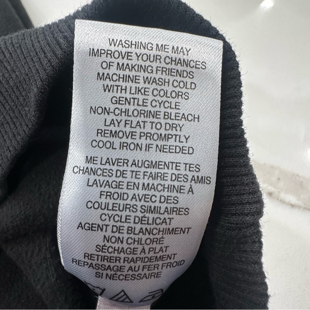 TravisMathew Black 1/4 Zip Pullover Sweatshirt - Size Large - Picture 4 of 9